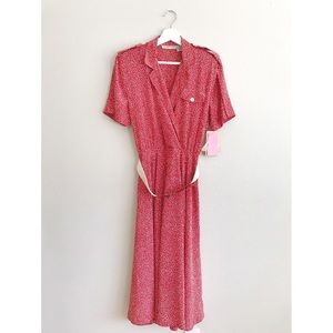 NWT Vintage Liz Claiborne Collar Dress